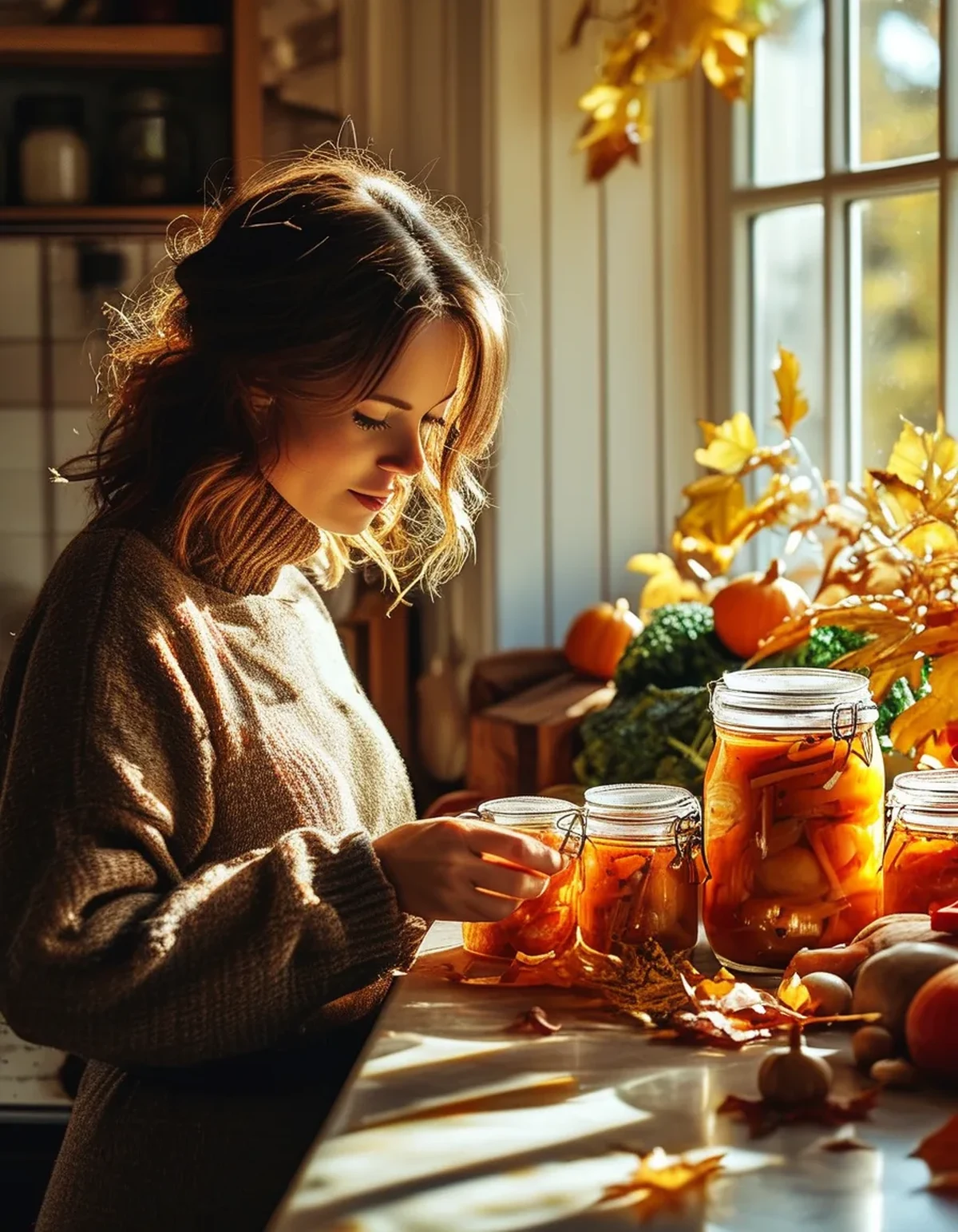 Fermenting When Your Kitchen Swings Between Warm Days and Cold Nights